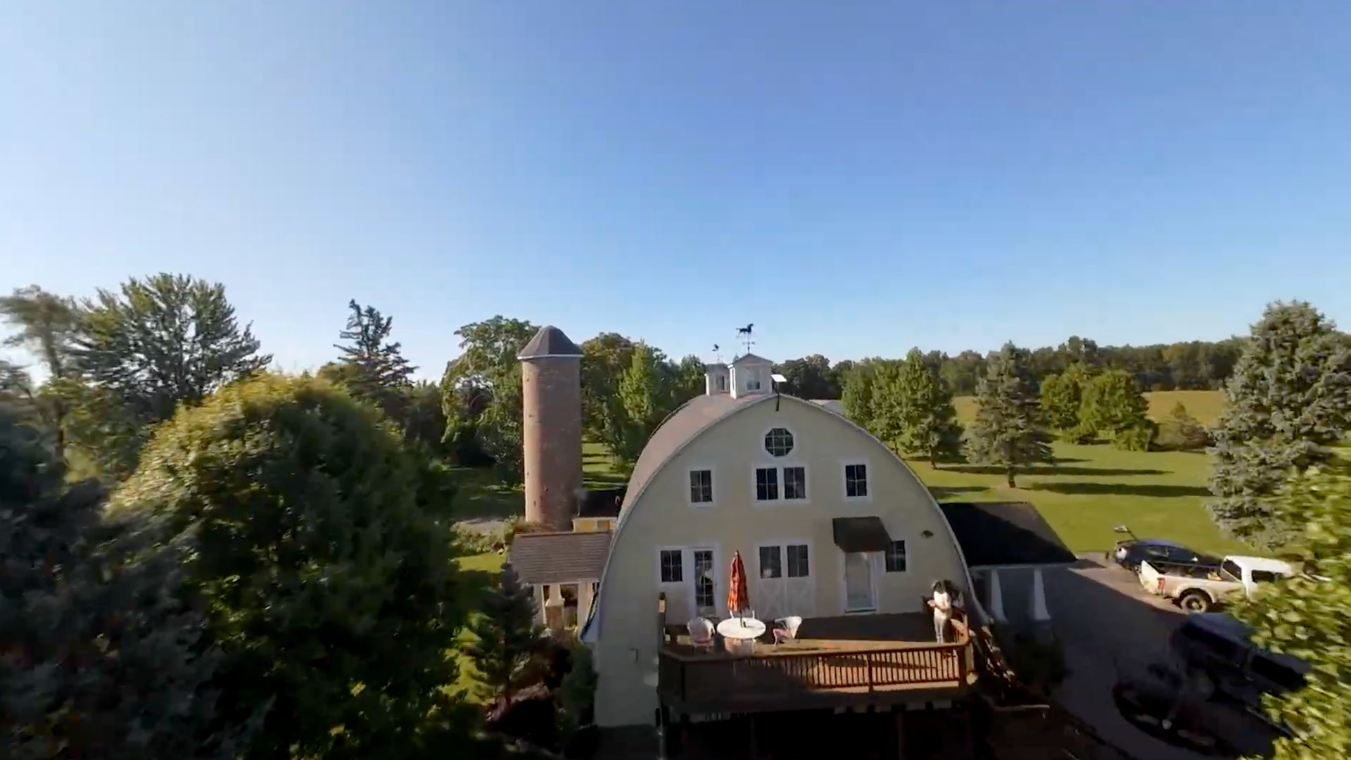 Flying FPV Through the Vines at Wilson Estate Vineyards